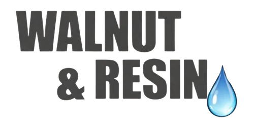 Walnut & Resin